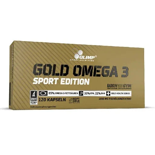 Olimp Omega 3 Sport Edition - 120 Kapsel - Lozipper