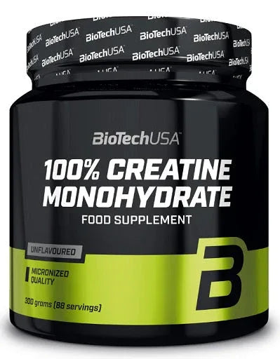 BioTech Creatine Monohydrate 300g Dose - Lozipper