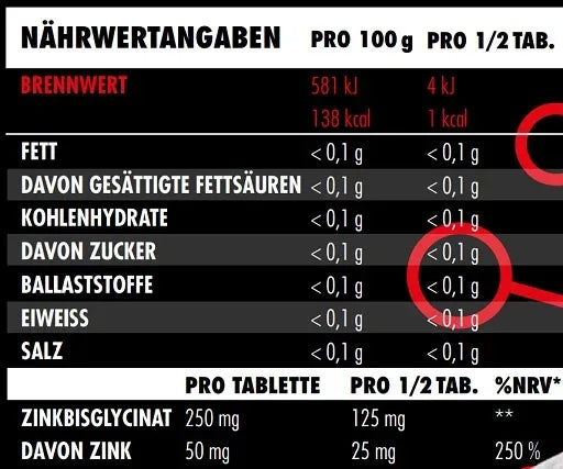 Big Zone Zink Bisglycinat 150 Tabletten - Lozipper