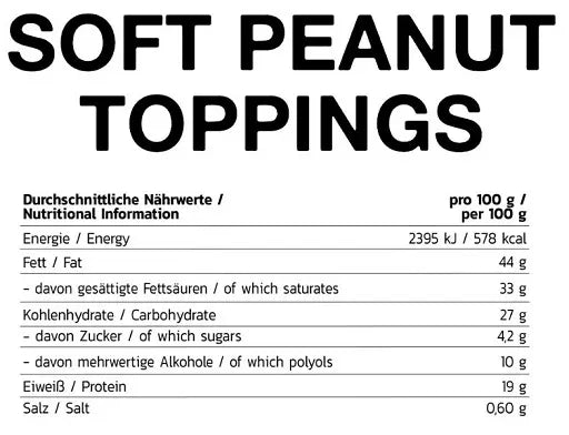 INLEAD Soft Peanut Toppings 150g - Lozipper