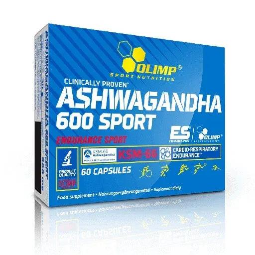 Olimp Ashwagandha 600 Sport 60 Kapslen - Lozipper 