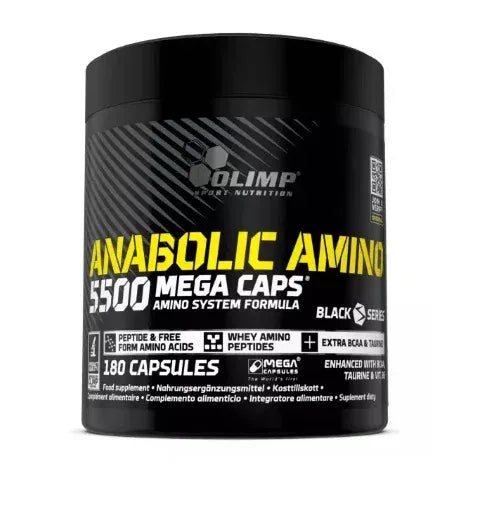 Olimp Anabolic Amino 5500 - 180 Mega Kapseln - Lozipper 
