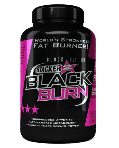 Stacker2 Black Burn Fatburner - 120 Kapsel - Lozipper 
