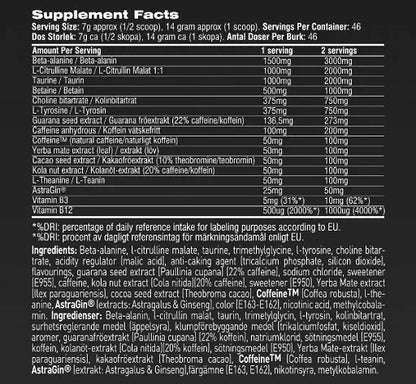 Swedish Supplements Crazy 8 325g - Lozipper 
