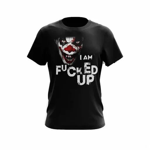 Swedish Supplements T-Shirt "I Am Fucked Up" - Lozipper 