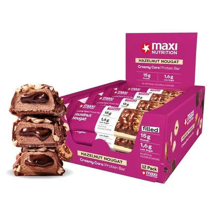 MaxiNutrition Creamy Core Protein Bar 12x45g - Lozipper 