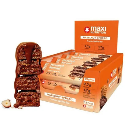 MaxiNutrition Protein Waffle Bar 12x40g - Lozipper 