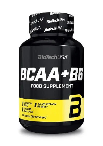 BioTech BCAA+B6 100 Tabl - Lozipper 