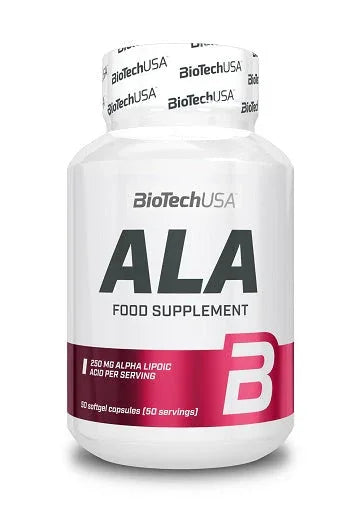 BioTech ALA alpha lipoic acid 50 caps - Lozipper 