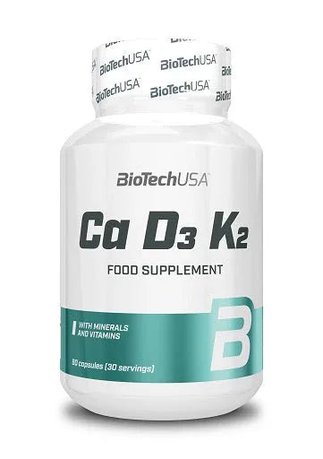 BioTech Ca-D3-K2 90 Kapseln - Lozipper 