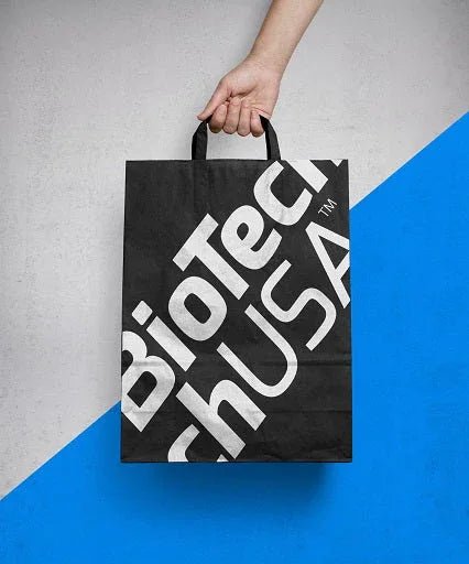 BioTech Papiertaschen / Paper bag 32x41 MEDIUM - 250 Stück - Lozipper 
