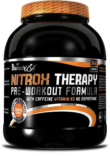 BioTech Nitrox Therapy Preworkout Powder PROBEN 10x17g - Lozipper 