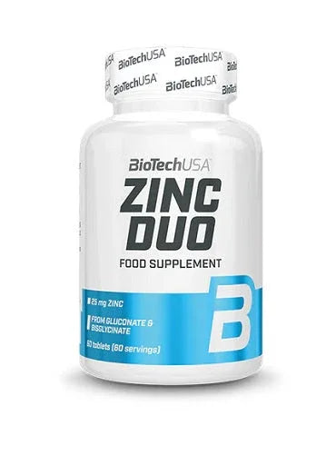 BioTech Zinc Duo 60 Tabletten - Lozipper 