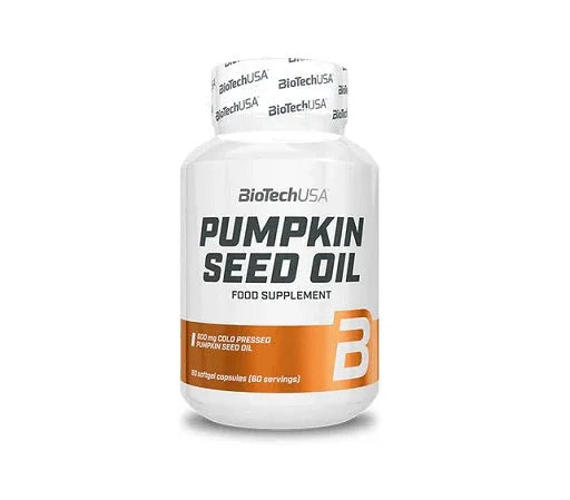 BioTech Pumpkin Seed Oil 60 Kapseln - Lozipper 