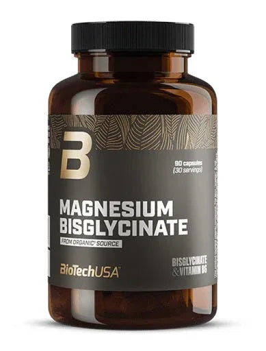 BioTech Magnesium Bisglycinate from organic source 90 Kapseln - Lozipper 