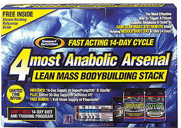 4most Anabolic Arsenal, 14 Day Cycle - 1 box kit