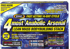 4most Anabolic Arsenal, 14 Day Cycle - 1 box kit