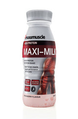 Maxi-Milk, Chocolate - 8 bottle