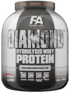 Diamond Hydrolysed Whey Protein, Strawberry - 2270g