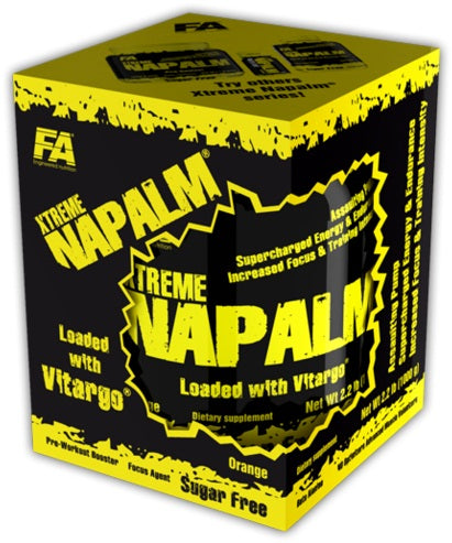 Xtreme Napalm, Loaded with Vitargo, Orange - 1000g