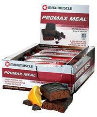 Promax Meal Bar, Chocolate - 12 bars
