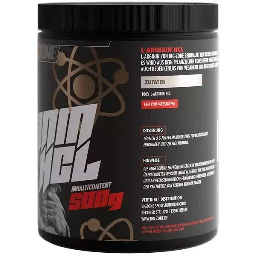 Big Zone Arginine HCl 500g - Lozipper 
