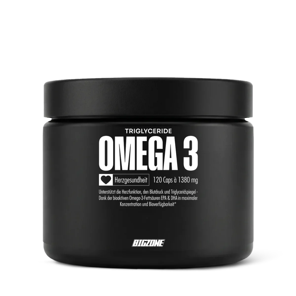 Big Zone Omega 3 Fury Triglyceride 120 Kapseln
