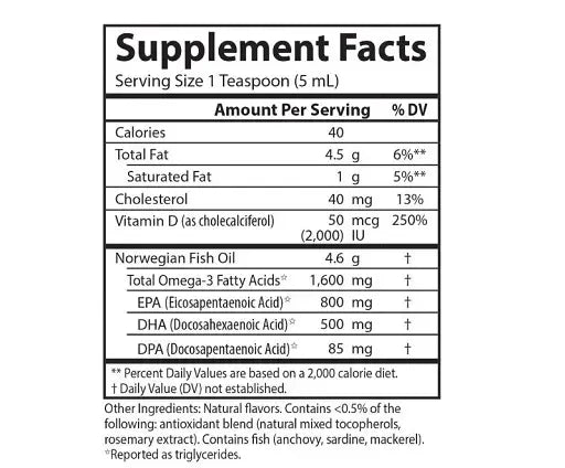 Carlson Labs The Very Finest Fish Oil - 200ml - Lozipper 