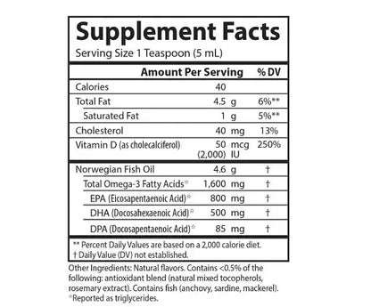 Carlson Labs The Very Finest Fish Oil - 200ml - Lozipper 