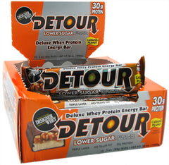 Detour Low Sugar Bars, Chocolate Chip Caramel - 12 bars