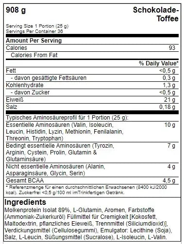 BioTech Iso Whey Zero 908g - Lozipper 