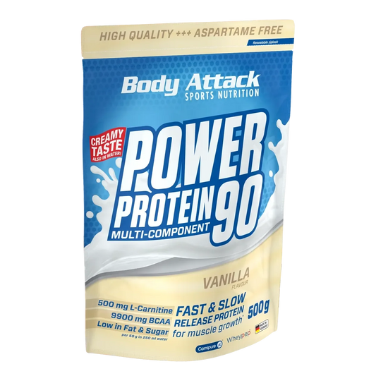 Body Attack Power Protein 90 500g Chocolate Nut-Nougat