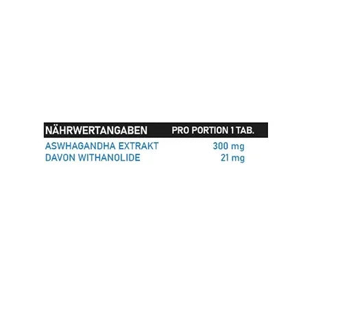 NNT Ashwagandha Pro 60 Tabletten - Lozipper 