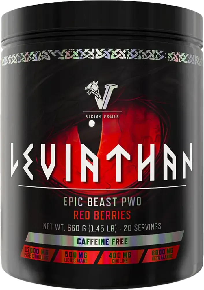 Viking Power - Leviathan Hardcore - Caffeine Free - 660 g - Lozipper 