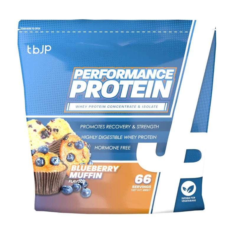 Performance Protein, Blueberry Muffin (EAN 749565517744) - 2000g