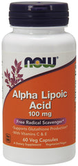 Alpha Lipoic Acid with Vitamins C & E,  100mg - 60 vcaps