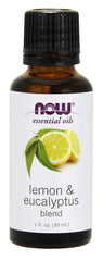 Essential Oil, Lemon & Eucalyptus Blend - 30 ml.