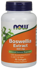 Boswellia Extract, 500mg - 90 softgels