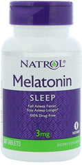 Melatonin, 3mg - 60 tabs