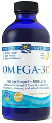 Omega-3D, 1560mg Lemon - 237 ml.