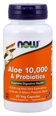 Aloe 10,000 & Probiotics - 60 vcaps
