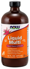 Liquid Multi, Tropical Orange (Iron Free) - 473 ml.