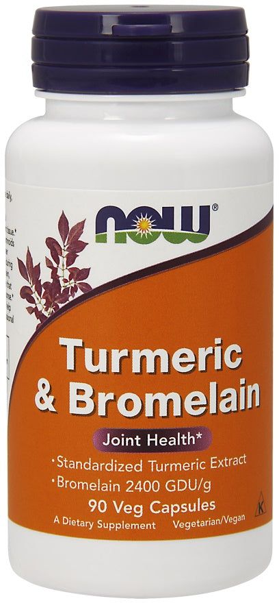Turmeric & Bromelain - 90 vcaps