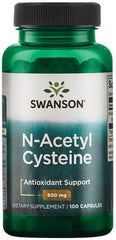 N-Acetyl Cysteine, 600mg - 100 caps