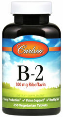 Vitamin B-2, 100mg - 100 vegetarian tabs