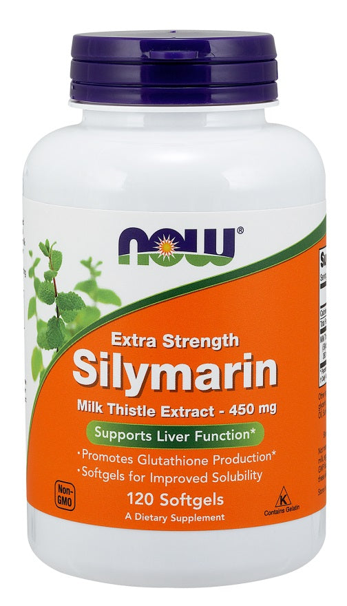 Milk Thistle Extract, Extra Strength 450mg - 120 softgels
