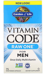 Vitamin Code RAW ONE for Men - 75 vcaps