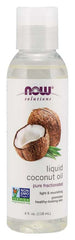 Coconut Oil, Liquid Pure Fractionated - 118 ml.
