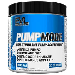 PumpMode Powder, Blue Raz (EAN 818901020467) - 183g