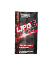 Lipo-6 Black Ultra Concentrate, Extreme Potency - 60 black caps